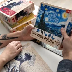 Puzzle drewniane 200 el. Czarny Kot, Théophile Alexandre Steinlen