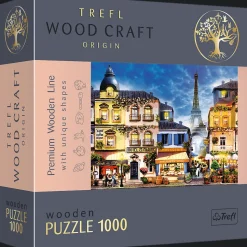 Puzzle drewniane 1000 el. Francuska uliczka