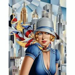 Puzzle drewniane 200 el. Lato w Mieście, Catherine Abel