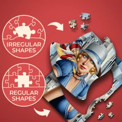 Puzzle drewniane 200 el. Lato w Mieście, Catherine Abel