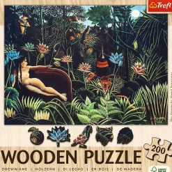 Puzzle drewniane 200 el. Sen, Henri Rousseau