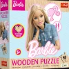 Puzzle drewniane Barbie 50 el. Ulubiona modna Barbie