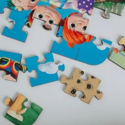 Puzzle drewniane Cocomelon 24 el. Wesoły Cocomelon