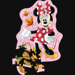 Puzzle drewniane Disney 50 el. Wesoła Minnie