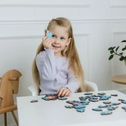 Puzzle drewniane Koci Domek Gabi 50 el. Wesoła Gabby