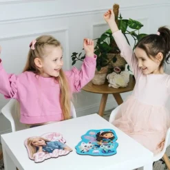 Puzzle drewniane Koci Domek Gabi 50 el. Wesoła Gabby