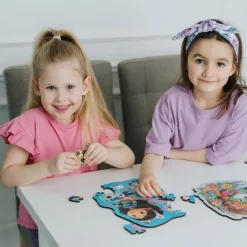 Puzzle drewniane Koci Domek Gabi 50 el. Wesoła Gabby