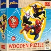 Puzzle drewniane Marvel 50 el. Spider-Man gotowy w akcji