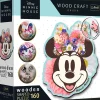 Puzzle drewniane Myszka Minnie 160 el. Stylowa Myszka Minnie