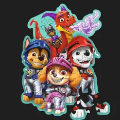Puzzle drewniane Psi Patrol 50 el. Przygody z Psim Patrolem