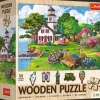 Puzzle drewniane Puzzle 501 el. Letnia przystań