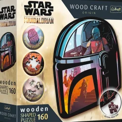 Puzzle drewniane Star Wars 160 el. The Mandalorian