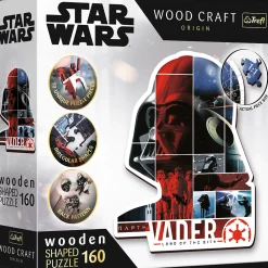 Puzzle drewniane Star Wars 160 el. Darth Vader