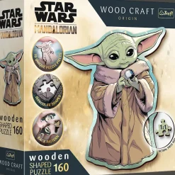 Puzzle drewniane Star Wars 160 el. Grogu