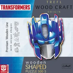 Puzzle drewniane Transformers 500+5 el. Autobot: Optimus Prime