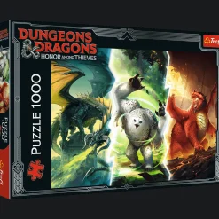 Puzzle Dungeons & Dragons 1000 el. Legendarne potwory z Faerûn