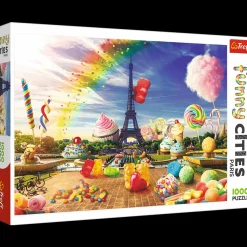 Puzzle Funny Cities 1000 el. Słodki Paryż
