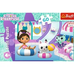 Puzzle Gabby's Dollhouse 60 el. Gabby na basenie