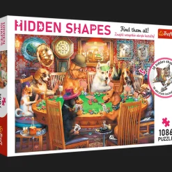 Puzzle Hidden Shapes 1086 el. Wieczór gier