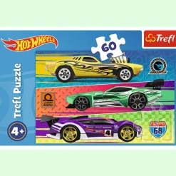 Puzzle Hot Wheels 60 el. Wyścig
