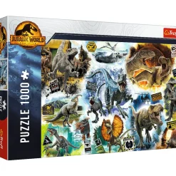 Puzzle Jurassic World 1000 el. Na tropie dinozaurów