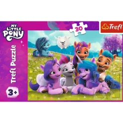 Puzzle Kucyki Pony 30 el. Przyjacielskie Koniki Pony