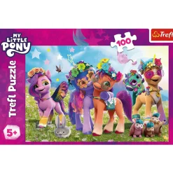 Puzzle Kucyki Pony 100 el. Zabawne Kucyki
