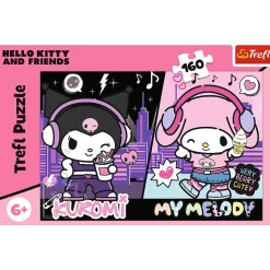 Puzzle Kuromi 160 el. Kuromi rządzi