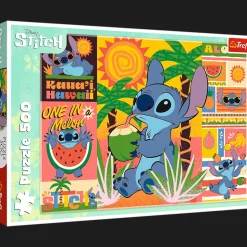Puzzle Lilo & Stitch 500 el. Wakacje ze Stichem