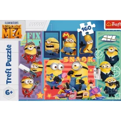 Puzzle Minionki 160 el. Minionkowa radość