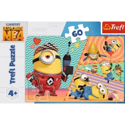 Puzzle Minionki 60 el. Wesołe Minionki