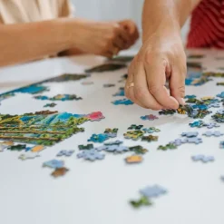Puzzle panoramiczne 1000 el. Nad jeziorem Schliersee