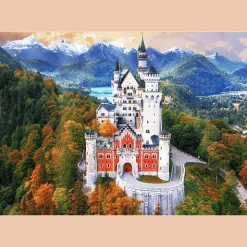 Puzzle Premium Plus Quality 1000 el. Photo Odyssey: Zamek Neuschwanstein, Niemcy