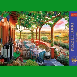Puzzle Premium Plus Quality 1000 el. Tea Time: Włoska Winnica