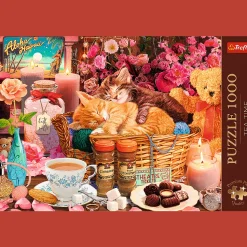 Puzzle Premium Plus Quality 1000 el. Tea Time: Wszystko co przyjemne