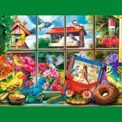 Puzzle Premium Plus Quality 1000 el. Tea Time: Świat ptaków