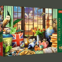 Puzzle Premium Plus Quality 1000 el. Tea Time: Wszystko co brytyjskie