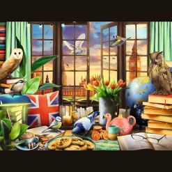 Puzzle Premium Plus Quality 1000 el. Tea Time: Wszystko co brytyjskie