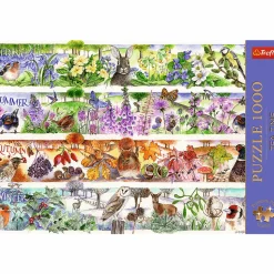 Puzzle Premium Plus Quality 1000 el. Tea Time: Cztery pory roku