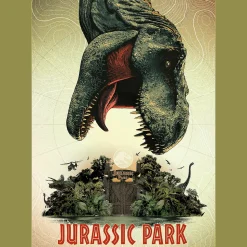 Puzzle Premium Plus Quality Jurassic Park 1000 el. Movie Posters