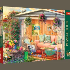 Puzzle Premium Plus Quality 1000 el. Tea Time: Moje ulubione miejsce