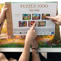 Puzzle Premium Plus Quality 1000 el. Tea Time: Moje ulubione miejsce