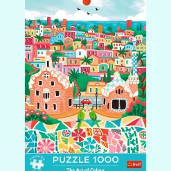 Puzzle Premium Plus Quality 1000 el. The Art of Colour: Barcelona, Hiszpania
