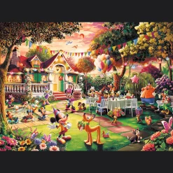 Puzzle Premium Plus Quality, Przyjęcie urodzinowe Myszki Mickey 1000 el.
