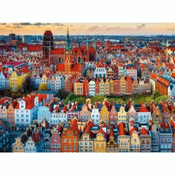 Puzzle Premium Plus Quality 1000 el. Photo Odyssey: Widok na Gdańsk, Polska