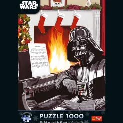 Puzzle Premium Plus Quality Star Wars 1000 el. Święta z Darth Vader