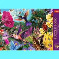 Puzzle Premium Plus Quality 1000 el. Tea Time: Ogród dla ptaków