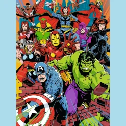Puzzle Premium Plus Quality Marvel 1000 el. Marvel Heroes