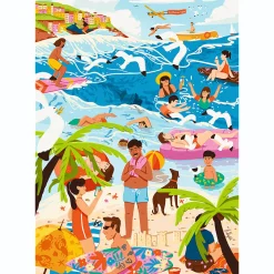 Puzzle Premium Plus Quality 1000 el. The Art of Colour: W wakacyjnym ferworze