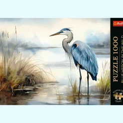 Puzzle Premium Plus Quality 1000 el. Blue Heron in the Wild